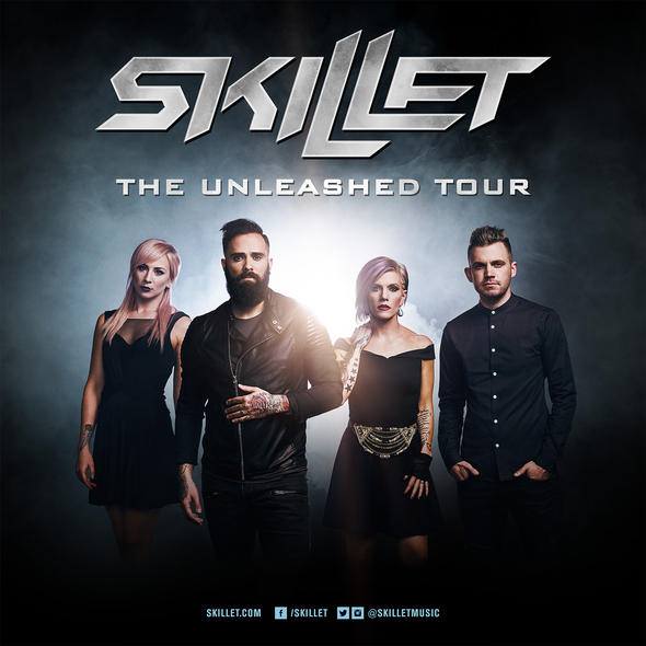 Skillet: Unleashed Tour 2016 w Polsce - już 27 i 28 listopada w Warszawie i Krakowie! [Teledysk]